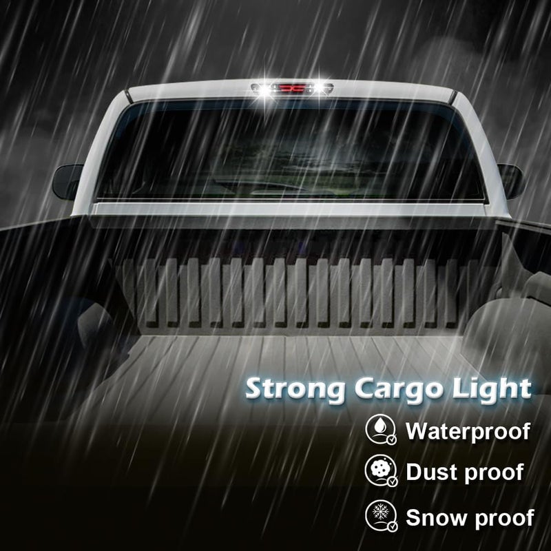 GPLUS LED 3rd Third Center High Mount X Stop Light Lamp Compatible with Chevy Colorado 2004-2012/Fit GMC Canyon 2006-2008 Isuzu I-Series Tail Brake Light 15286505 - Image 5